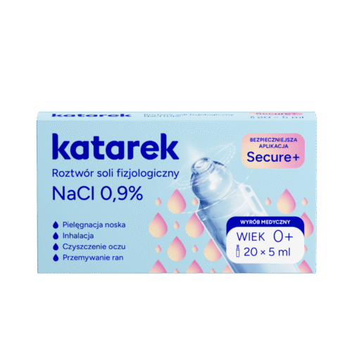 Katarek sól fizjologiczna secure+ do infalacji i aspiracji kataru
