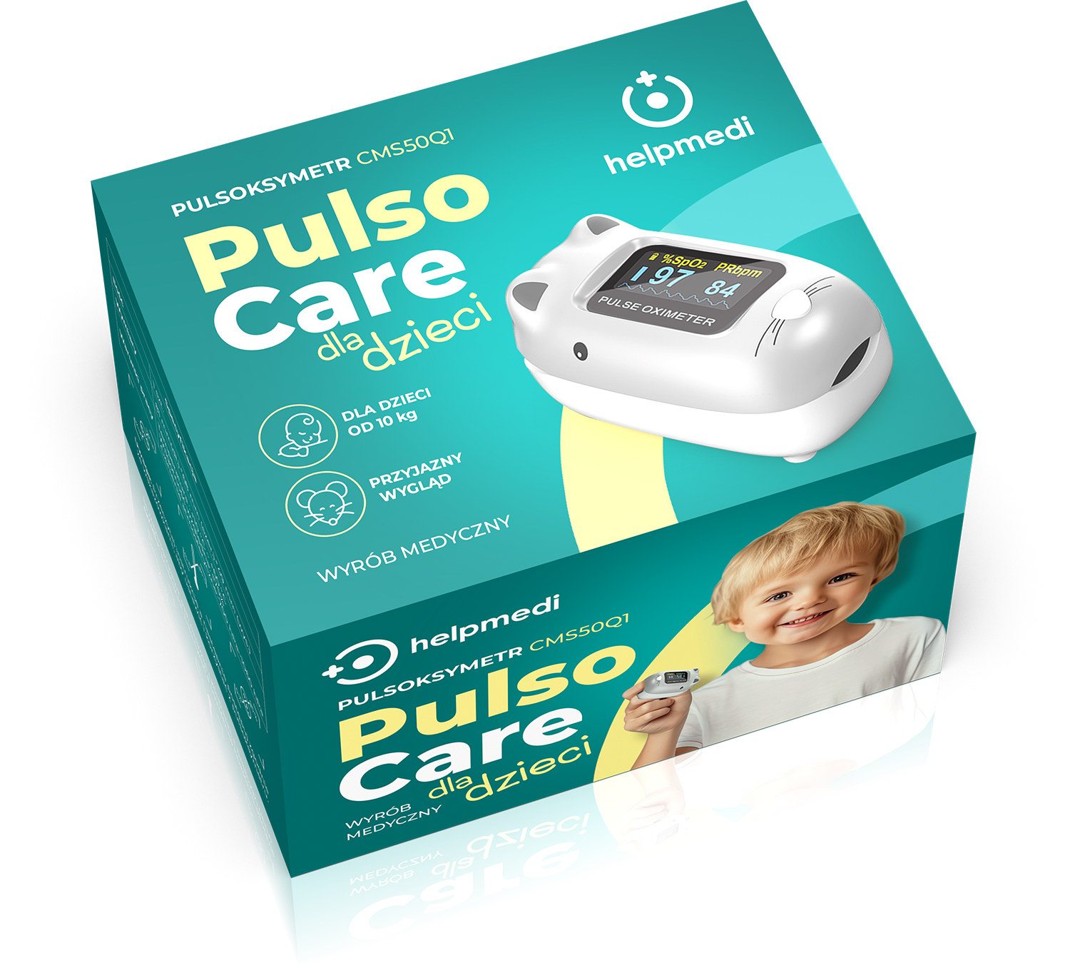 PulsoCare pulsoksymetr dla dzieci Myszka