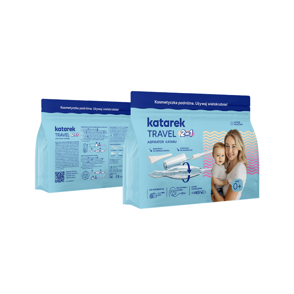 Aspirator do nosa Katarek Travel 2w1