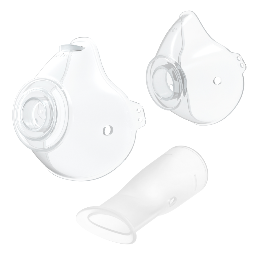 Zestaw maseczek i ustnik do nebuliator nebucare 2.0 Secure